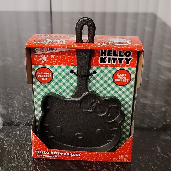BRAND NEW Hello Kitty Pancake Skillet with Mix Stocking Stuffers Gifts … - Picture 3 of 13